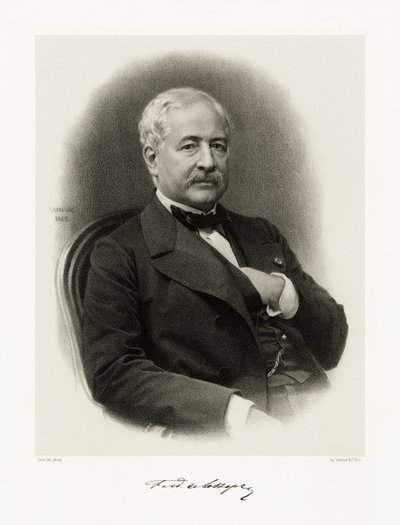 Ferdinand de Lesseps by Jean Baptiste Adolphe Lafosse